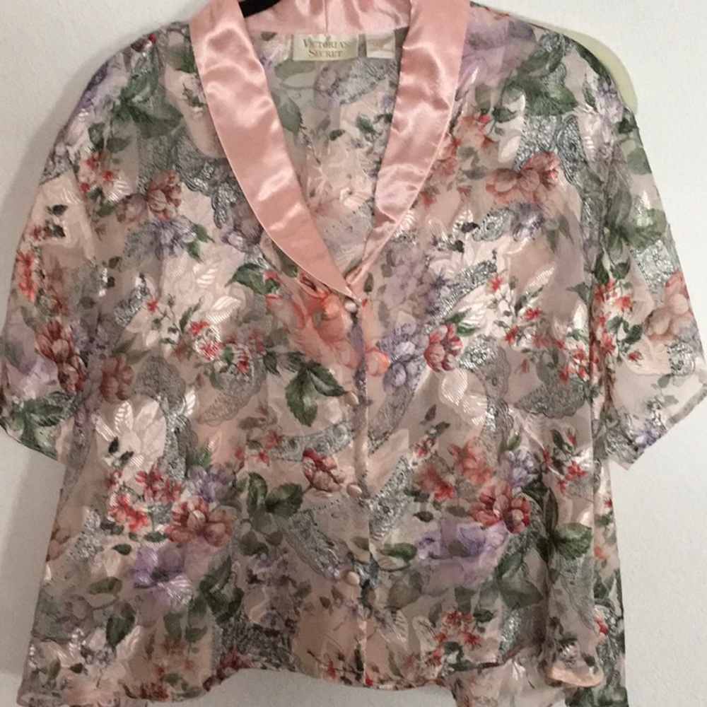 Vintage VS shorty pajama set